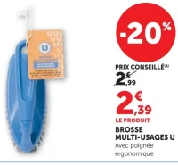 Brosse multi-usages U