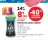 Promo Parfum de linge Lenor Unstoppables