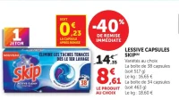 Lessive capsules Skip