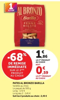 Pates Al Bronzo Barilla