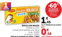 Bouillon Maggi Kub Volaille