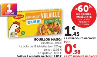 Bouillon Maggi Kub Volaille