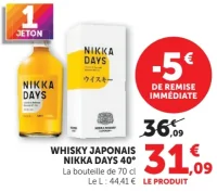 Whisky Japonais Nikka Days 40°