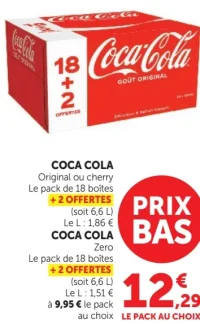 Coca Cola Original / Cherry / Zero