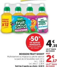 Boisson Fruit Shoot Teisseire