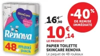 Papier Toilette Skincare Renova