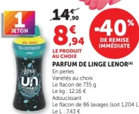 Parfum de linge Lenor