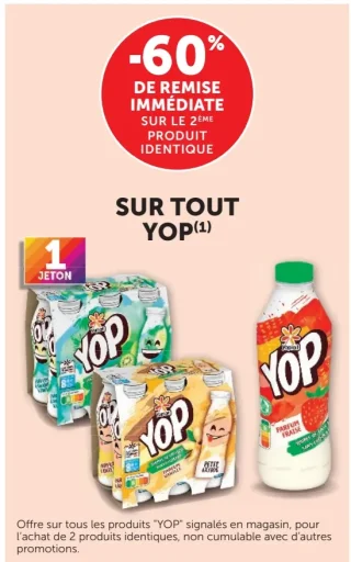 Gamme de produits Yop