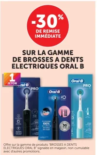 Gamme de brosses à dents électriques Oral B