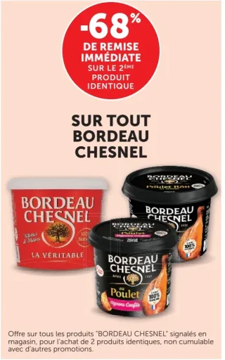 Gamme de produits Bordeau Chesnel