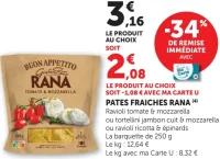Pates fraîches Rana