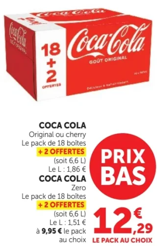 Coca-Cola Original ou Cherry