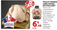Poulet fermier Label Rouge de Challans