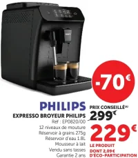 Expresso Broyeur Philips