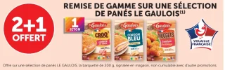 Panés Le Gaulois (Croq' Jambon de Dinde, Cordon Bleu, Nuggets)