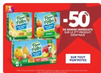Gamme de compotes Pom'Potes