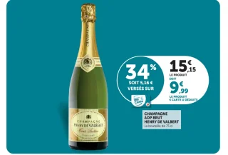 Champagne AOP Brut Henry de Valbert