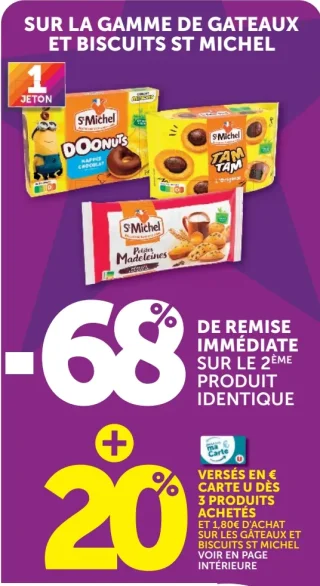GÂTEAUX ET BISCUITS ST MICHEL