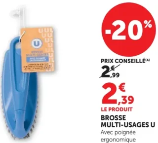 Brosse multi-usages U