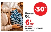BOUILLOTTE POLAIRE Motifs assortis