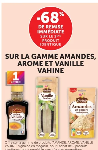 Gamme Amandes, Arôme et Vanille Vahiné