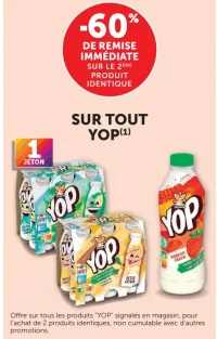Yogourt à boire Yop