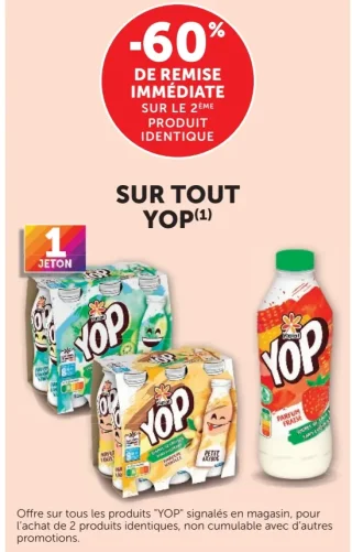 Yogourt à boire Yop