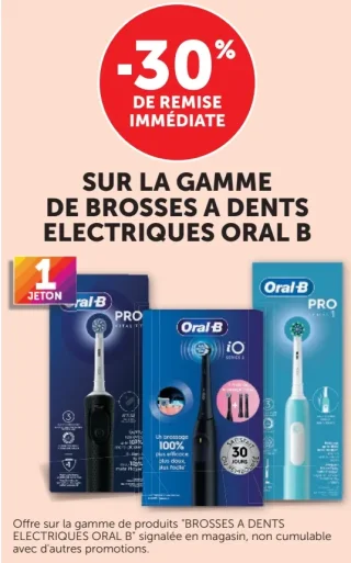 Brosses à dents électriques Oral B