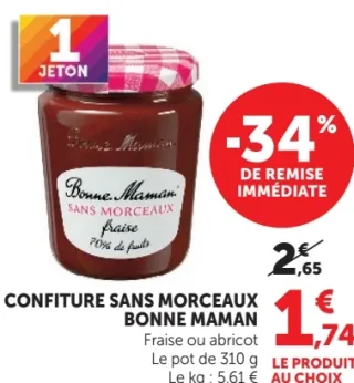 Confiture Sans Morceaux Bonne Maman