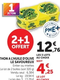 Thon à l'huile d'olive Le Savoureux Petit Navire