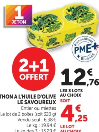 Thon à l'huile d'olive Le Savoureux Petit Navire