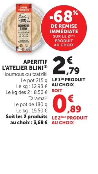 Apéritif L'Atelier Blini