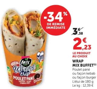 WRAP MIX BUFFET Sodebo