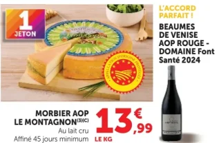 Morbier AOP Le Montagnon