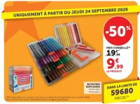 60 FEUTRES ACRYLIQUES