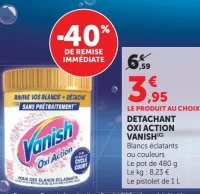 Détachant Oxi Action Vanish