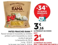 Pates fraiches Rana