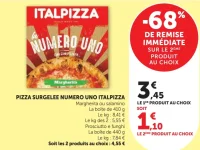 PIZZA SURGELEE NUMERO UNO ITALPIZZA