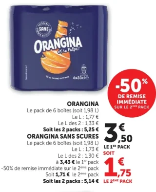 ORANGINA ET SA PULPE
