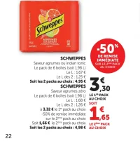 SCHWEPPES AGRUMES