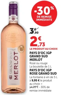 Pays d'Oc IGP Grand Sud Merlot