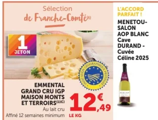 Emmental Grand Cru IGP Maison Monts & Terroirs