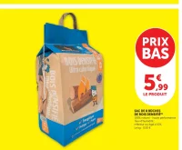 Woodstock Sac de 8 bûches de bois densifié
