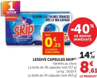 Lessive capsules Skip