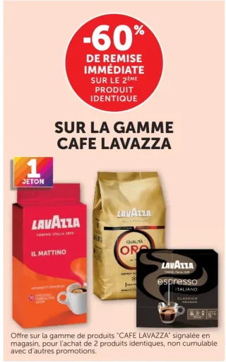 SUR LA GAMME CAFE LAVAZZA