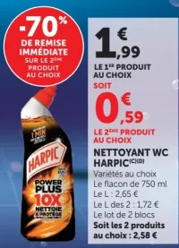 NETTOYANT WC HARPIC