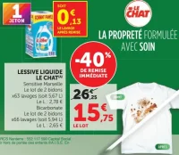 Lessive liquide Le Chat