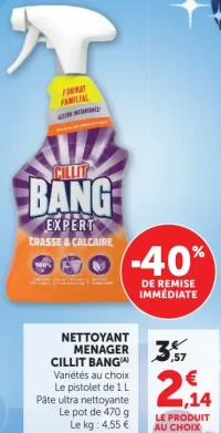 NETTOYANT MENAGER CILLIT BANG