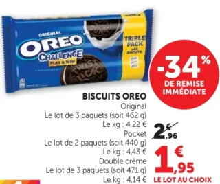 Biscuits Oreo Original