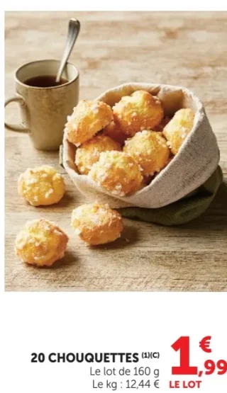 20 Chouquettes